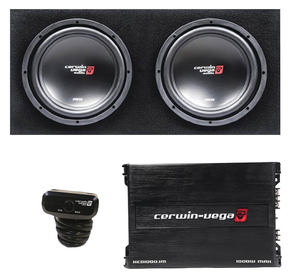 Amazon.com: Cerwin Vega BKX212S – Dual 12” Subwoofers in Factory